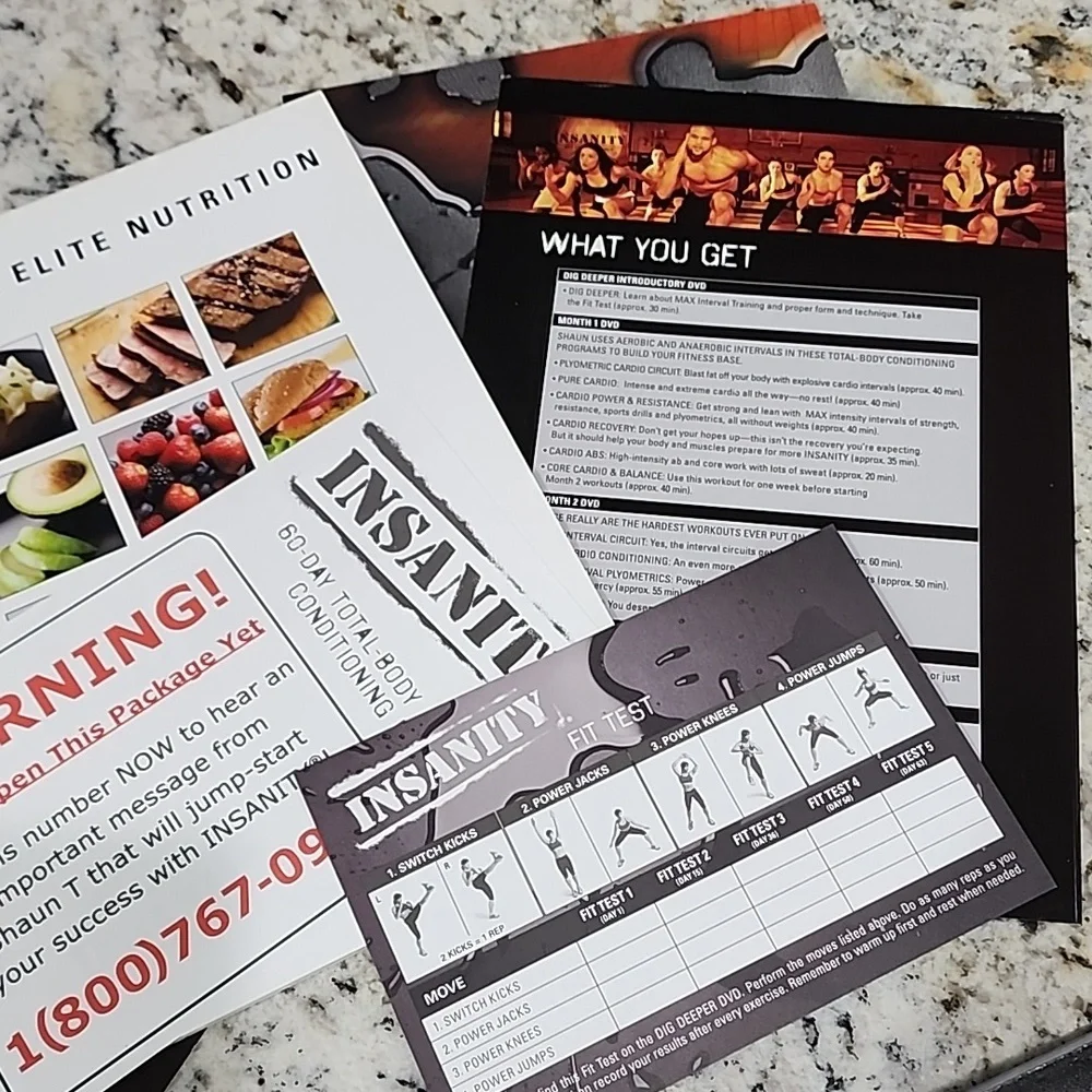 Insanity workout program - Picture 3 of 3